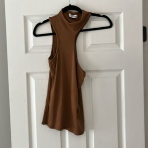Anine Bing brown copper tank size L